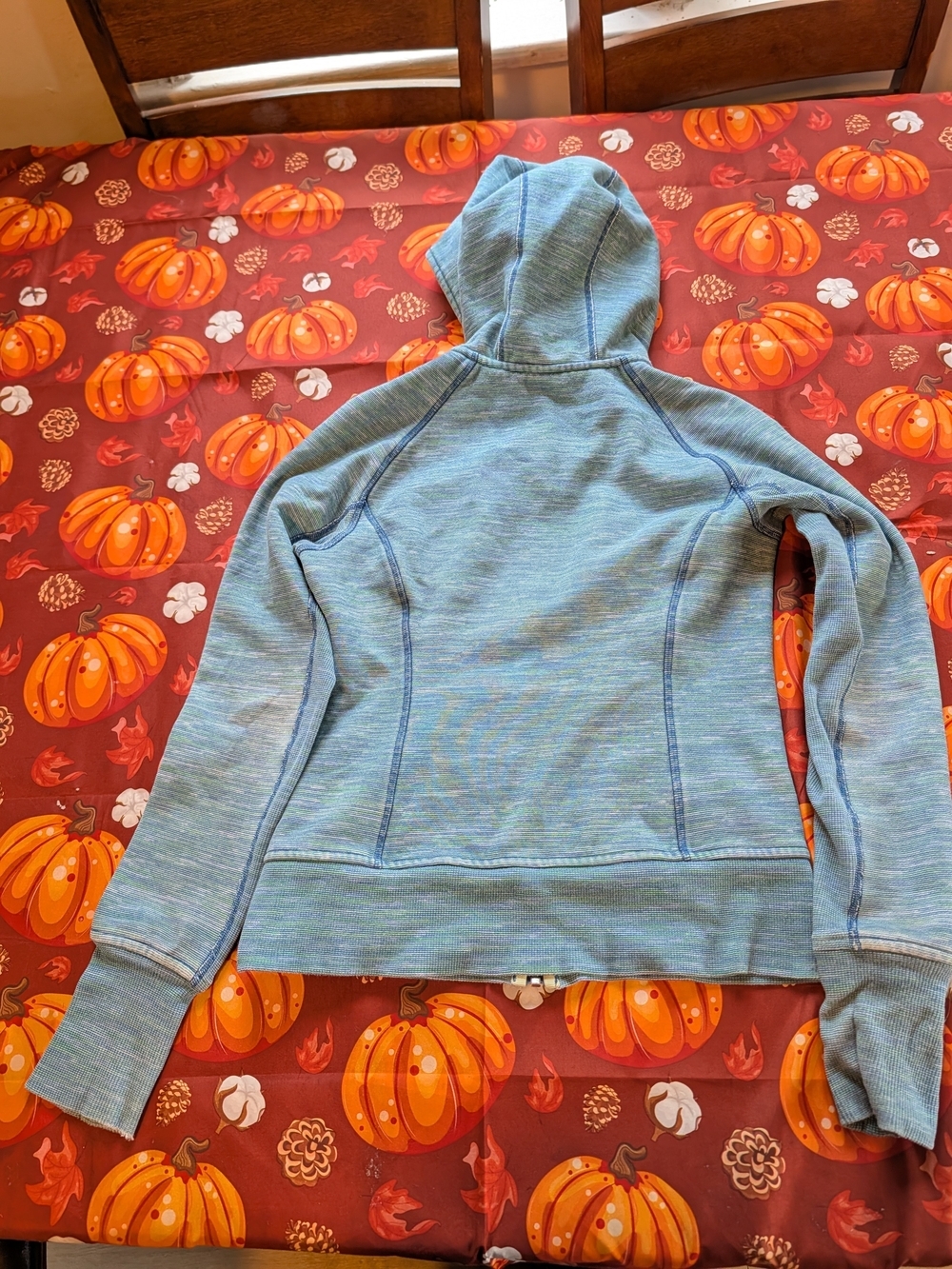 lululemon athletica Light Blue Full-Zip Hoodie - Picture 6 of 6